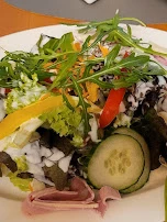 Bunter Salatteller Mit Schinken Käse Und Ei
